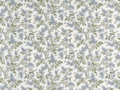 Tapeta tekstylna gałęzie bzu Pierre Frey BP354003 Les Lilas Collection Anniversaire 1823-2023