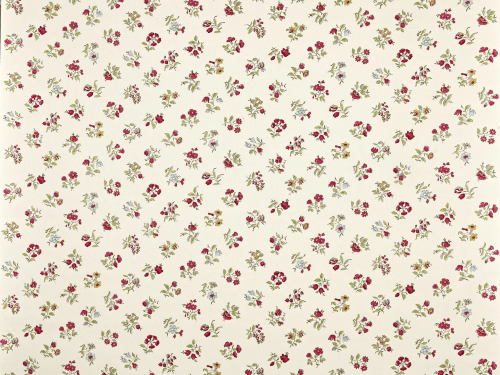 Tapeta tapeta tekstylna haftowane kwiaty Pierre Frey BP360001 Tendresse Collection Anniversaire 1823-2023