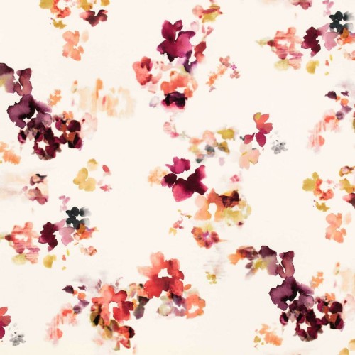 Tkanina bawełna satynowa ze wzorem kwiatów Villa Nova V3511/04 Reverie