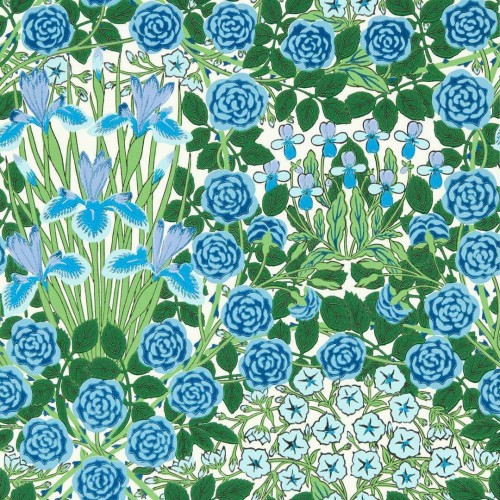 Tapeta kwiaty Morris & Co. 217352 Campanula Bedford Park