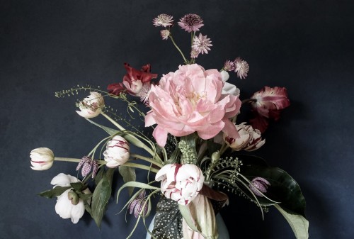 Tapeta bukiet kwiatów Sandberg S10364 Julie Special Edition