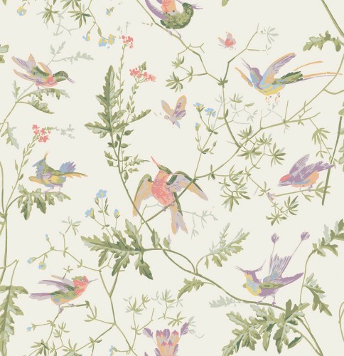 Tapeta ptaki Cole & Son Hummingbirds 100/14067 Selection of Hummingbirds