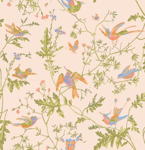 Tapeta ptaki Cole & Son Hummingbirds 124/1002 Selection of Hummingbirds