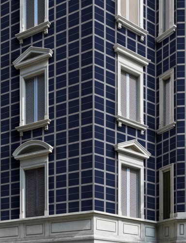 Fototapeta zewnętrzna geometryczna Wall & Deco M_OUT_BP2201 Between the lines - Parigi OUT Systen 2022