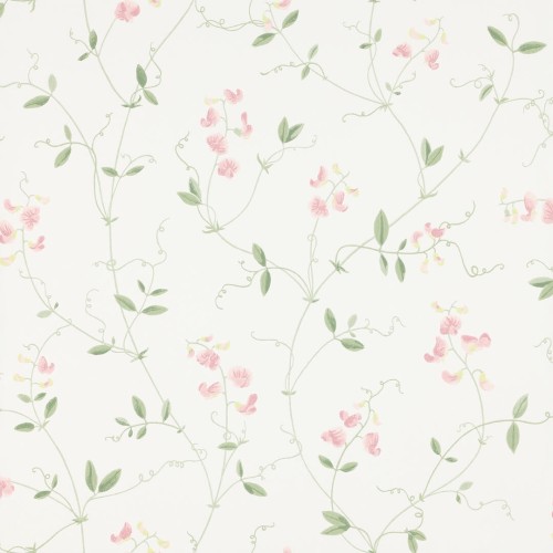 Tapeta roślinne pnącza Sandberg 490-24 Sanna Light Pink Tidlösa