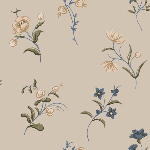 Tapeta kwiaty Sandberg S10392 Hanna Clay Tidlösa