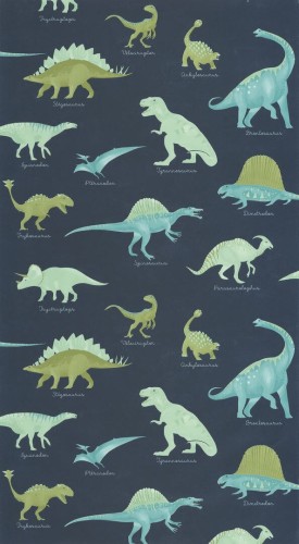 Tapeta dinozaury Caselio MNM 105706060 Jurassique Les Minis Mondes