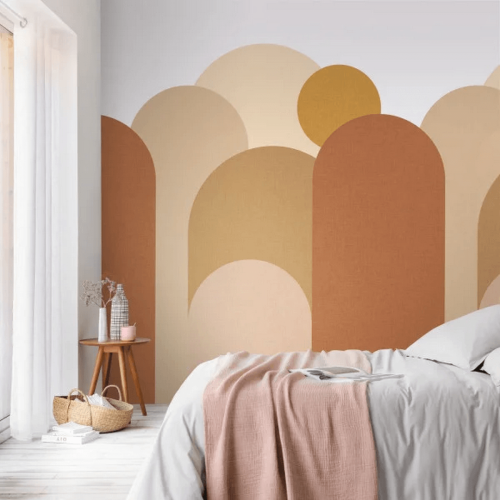 Mural geometryczny w stylu art-deco Caselio 105964705 S Roma Color Box 3