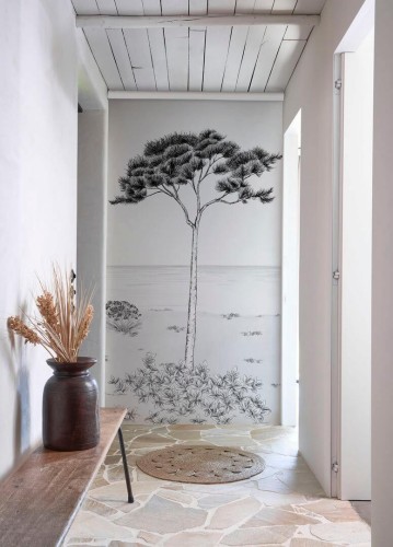 Mural sosna Casadeco WDWD 200029105 S Parfum De Pin Wonderwalls 2