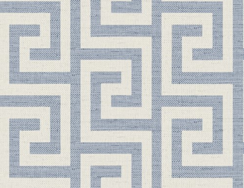 Tapeta greckie meandry (klucze) Wallquest Lillian August LN41212 Coastal Haven