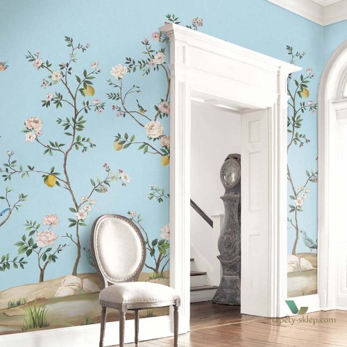 Mural Daisy Bennett DB11602m Blossom Chinoiserie Anthology Resource Wallquest