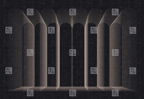 Fototapeta współczesne łuki z efektem 3D London Art 24003 3 City Kids Exclusive Wallpaper 2024