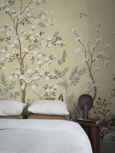 Mural ogród chinoiserie Boras Tapeter Studio 9588W Magnolia Garden Garden Collection