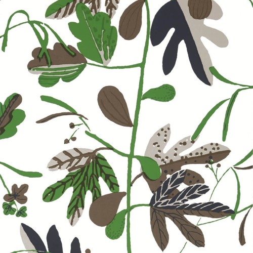 Tapeta liście Thibaut T16208 Matisse Leaf Kisment