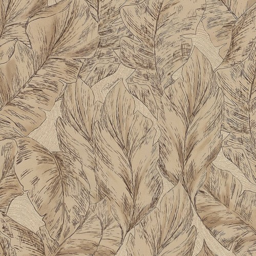 Tapeta liście Roberto Cavalli RC21071 Home NO. 9 - 106 cm szer.