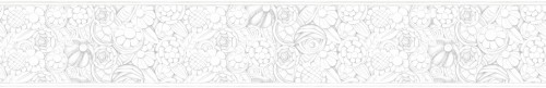 Tapeta kwiaty art-deco Les Dominotiers DOM4026 Villa Lribe Volume 14