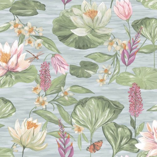 Tapeta lilie wodne Holden 91640 Water Lily The Lost Gardens