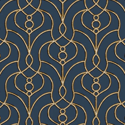 Tapeta kratownica York Wallcoverings EV3946 Divine Trellis Casual Elegance