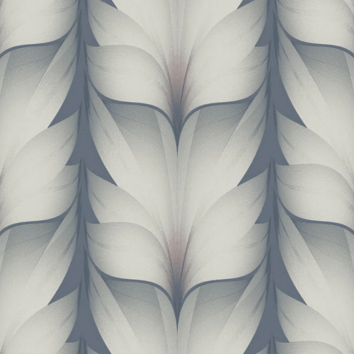 Tapeta eleganckie płatki lotosu York Wallcoverings EV3951 Lotus Light Stripe Casual Elegance