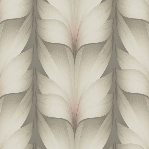 Tapeta eleganckie płatki lotosu York Wallcoverings EV3952 Lotus Light Stripe Casual Elegance