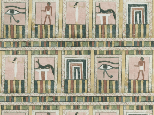 Tapeta egipskie freski Pierre Frey FP888001 Hatchepsout Merveilles d'Egypte