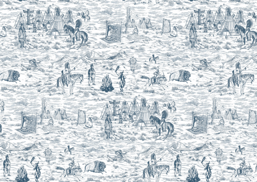 Tapeta scenki Pierre Frey FP505001 Lakota Grand Canyon