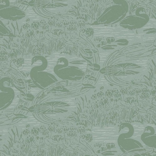 Tapeta łabędzie Laura Ashley 118472 Swans Volume III