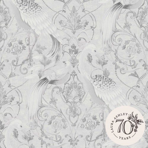 Tapeta ornament i żurawie Laura Ashley 119868 Tregaron Volume III