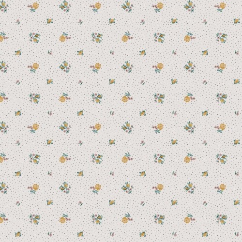 Tapeta drobne róże i kropki Laura Ashley 121084 Claudia’s Friend Volume III