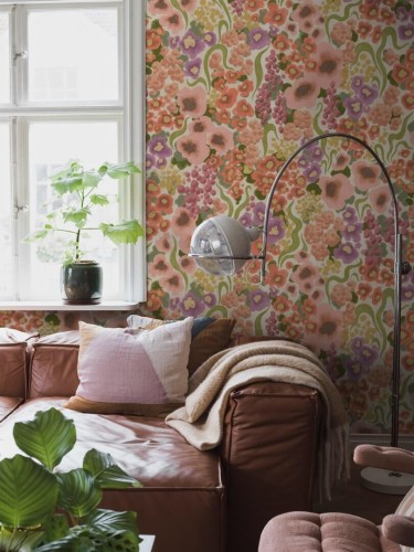 Mural kwiaty Boras Tapeter Studio 9602W Colorful Flower