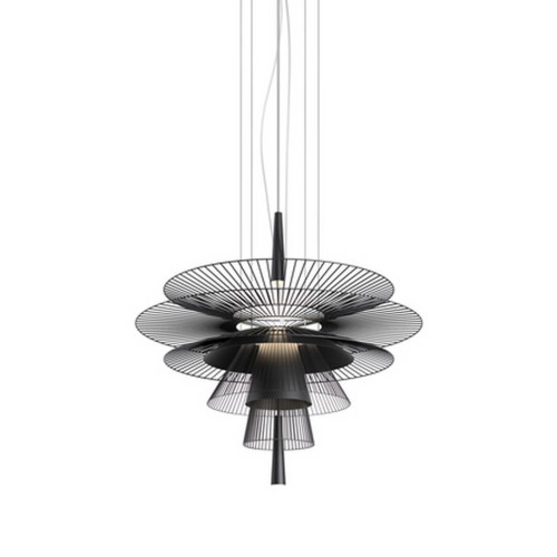 Lampa wisząca czarna Forestier Gravity I 21522
