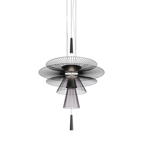 Lampa wisząca czarna Forestier Gravity Origin 21520