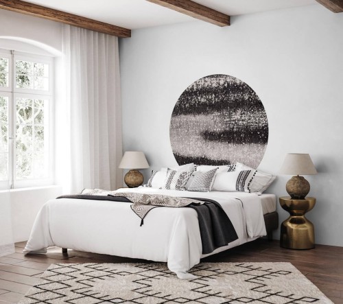 Mural okrągły abstrakcyjny Wall Art Este Koło