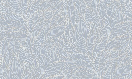 Tapeta liście Casamance 76602956 Hosta Jardin Felicia - 106 cm szer.