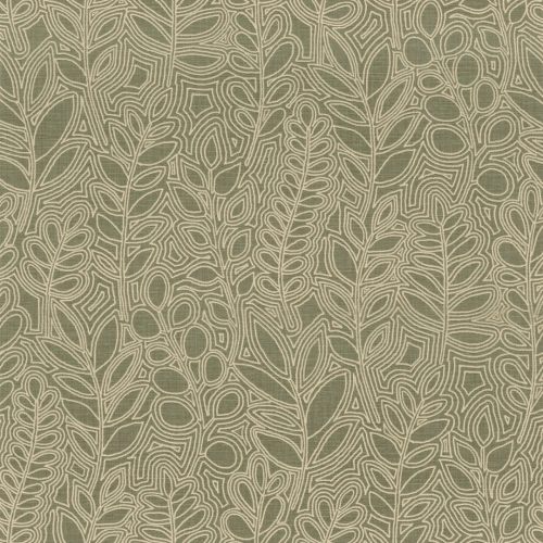 Tapeta roślinna Casamance 76680712 Astragale Palmadora