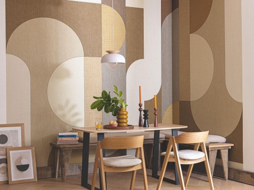 Mural geometryczny Caselio MMT 106032027 L Subtile Matieres