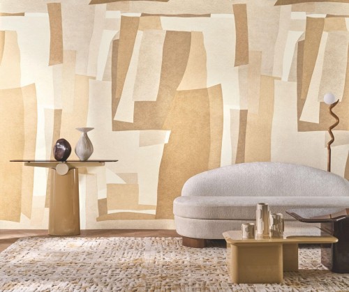 Mural abstrakcyjny geometryczny Casamance 71570102 Vernissage Exploration