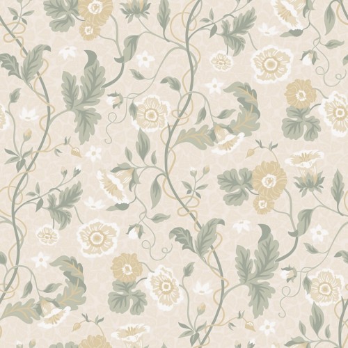 Tapeta roślinne pnącza Sandberg S10498 Ulla Sandstone Snickarglädjen & Lovisaslind