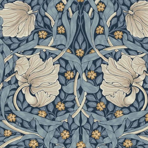 Tapeta kwiaty i liście Graham & Brown Pimpernel 124241 William Morris At Home