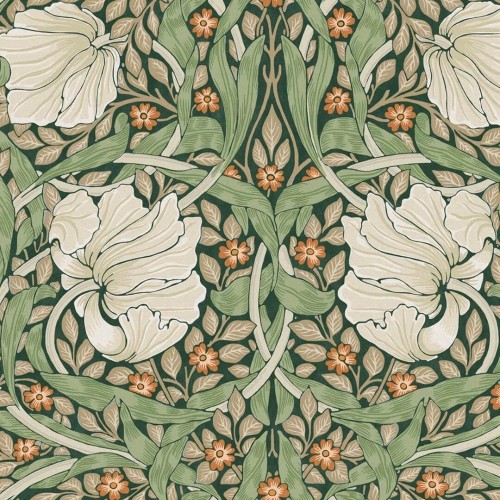 Tapeta kwiaty i liście Graham & Brown Pimpernel 124242 William Morris At Home