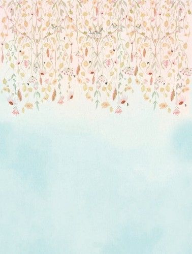 Mural kwiaty i liście Decoprint CW6124-1 Flowers Fantasy Cute Walls