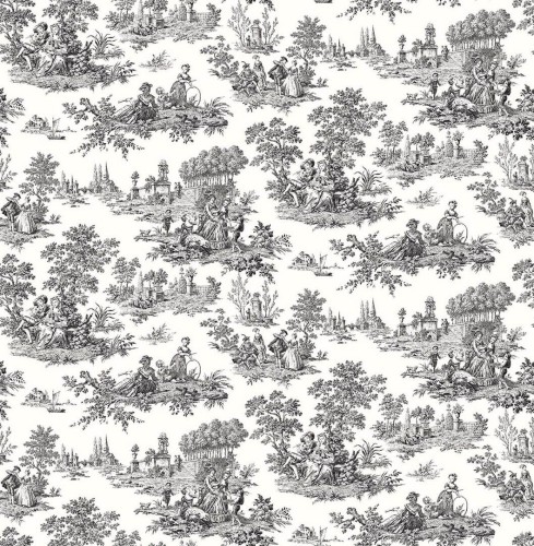 Tapeta Toile de Jouy Wallquest VI81000 Alice & Rose