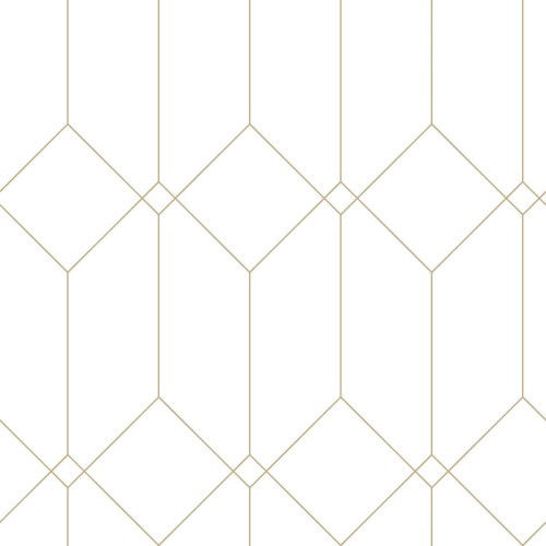 1 szt / 24H Tapeta złote linie geometryczna Esta 139223 Art Deco
