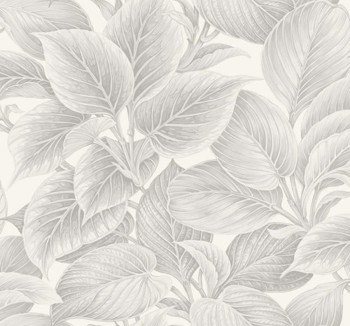 Tapeta liście Wallquest WS70308 Shades of White