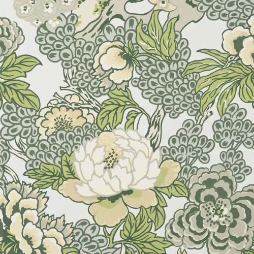 Tapeta kwiaty Thibaut T75485 Honshu Dynasty