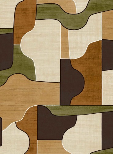 Tapeta geometryczna Casamance 76820304 Modernismo