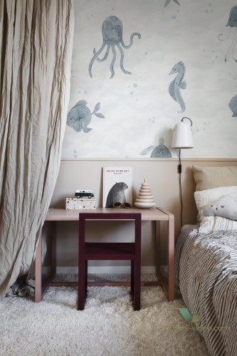 Mural Sandberg Alice Ocean Blue 652-36 Familj II