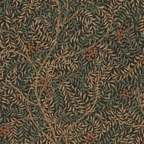 Tapeta roślinna Sandberg S10495 Simon Charcoal Tradgarden