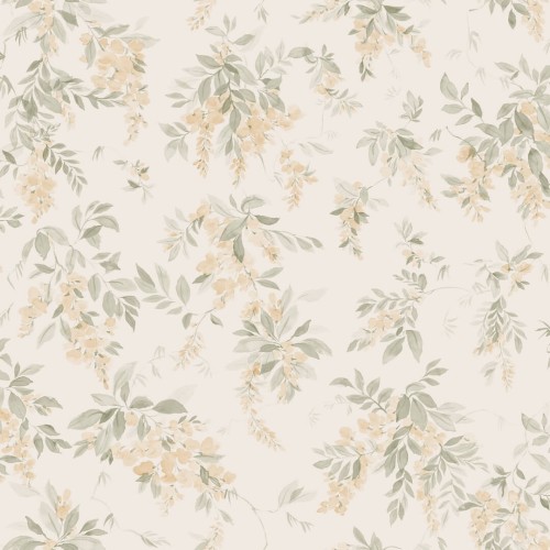 Tapeta akwarelowe bukiety Sandberg S10505 Lovisa Spring Green Tradgarden