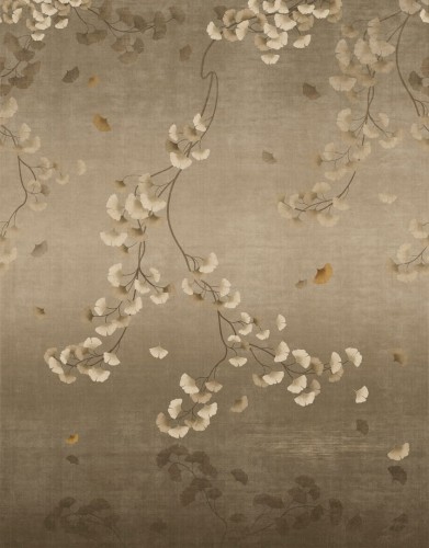 Fototapeta liście ginkgo biloba Wall&Deco WDJI2501 Jinko Contemporary 2025